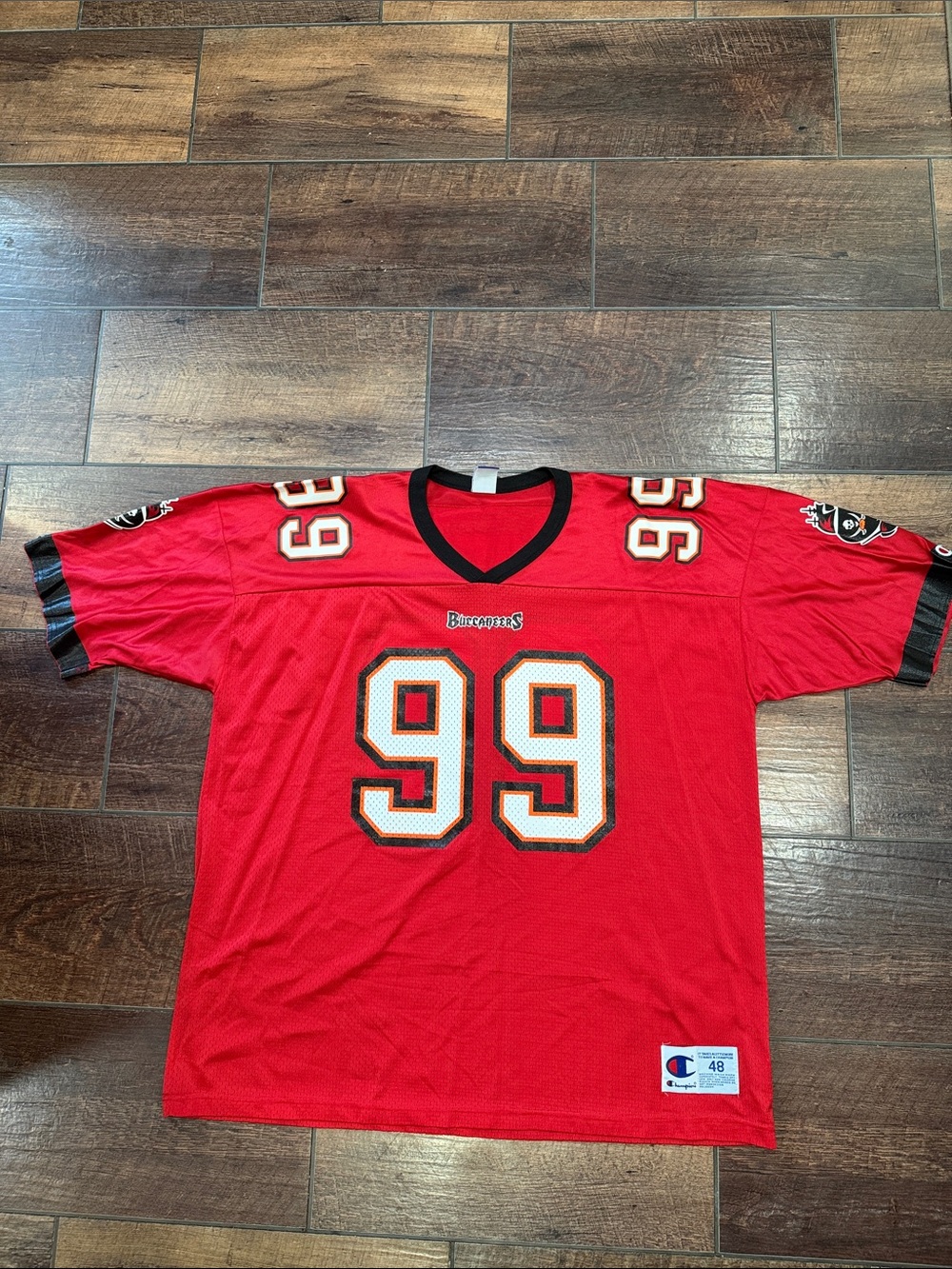 Vintage Champion Tampa Bay Buccaneers Warren Sapp Jersey #99